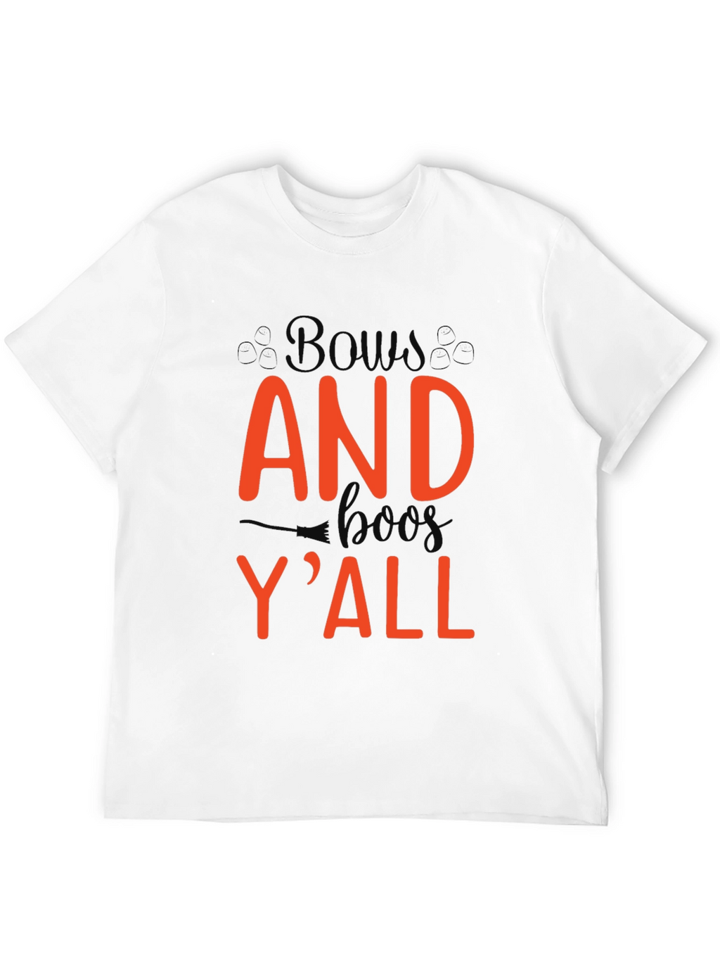 Bows and Boo Yall Black T-Shirt