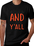 Bows and Boo Yall Black T-Shirt