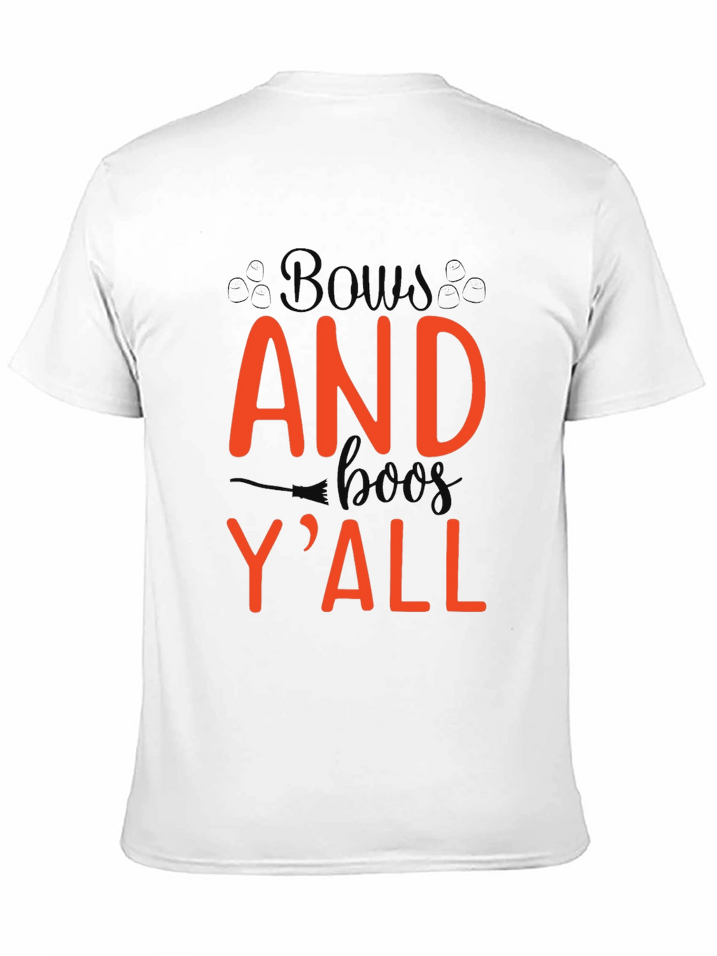 Bows and Boo Yall Black T-Shirt