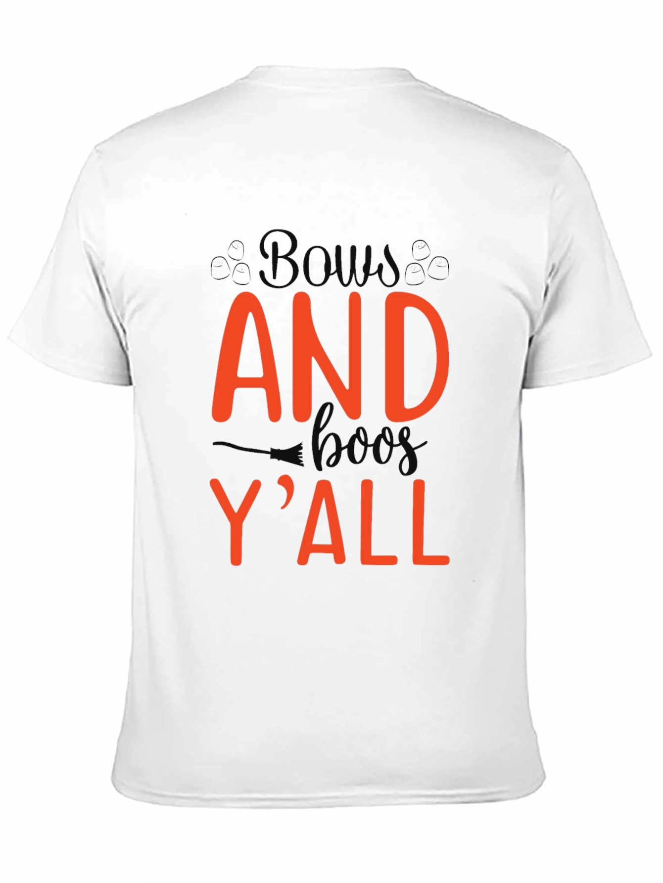 Bows and Boo Yall Black T-Shirt
