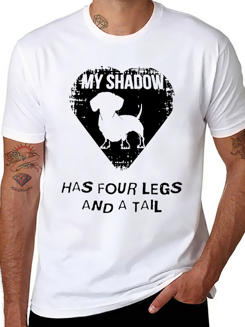 My Shadow Dachshund T-Shirt