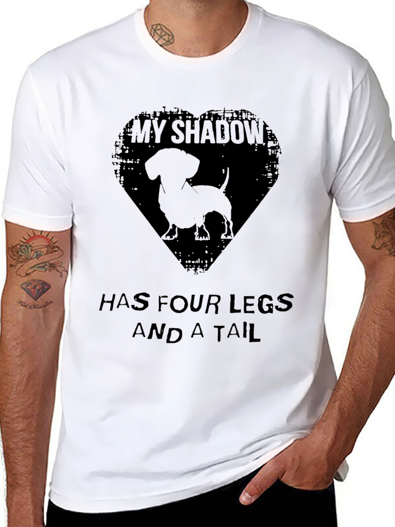 My Shadow Dachshund T-Shirt