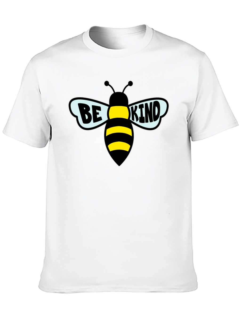 Be Kind Bee Graphic Black T-Shirt