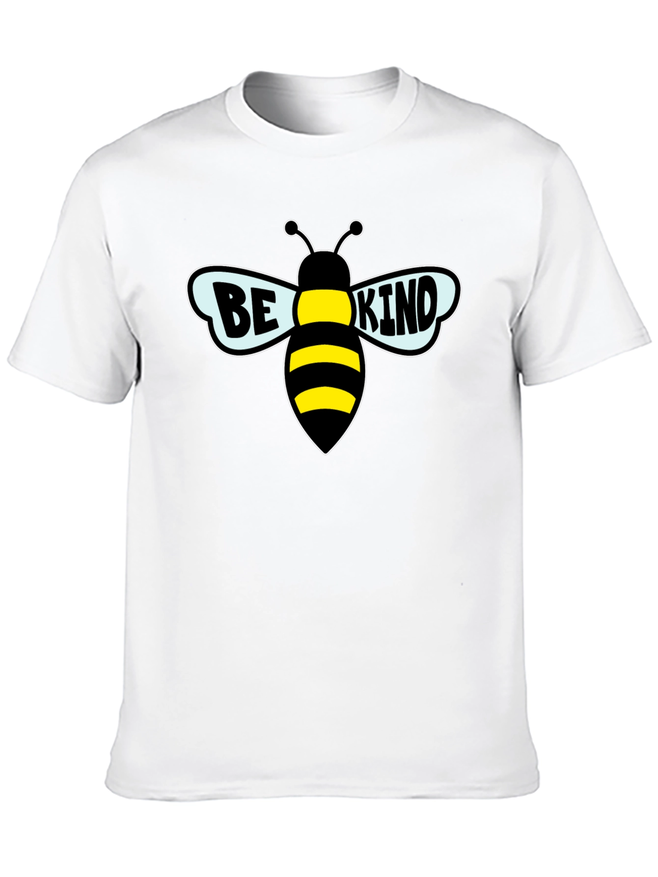 Be Kind Bee Graphic Black T-Shirt
