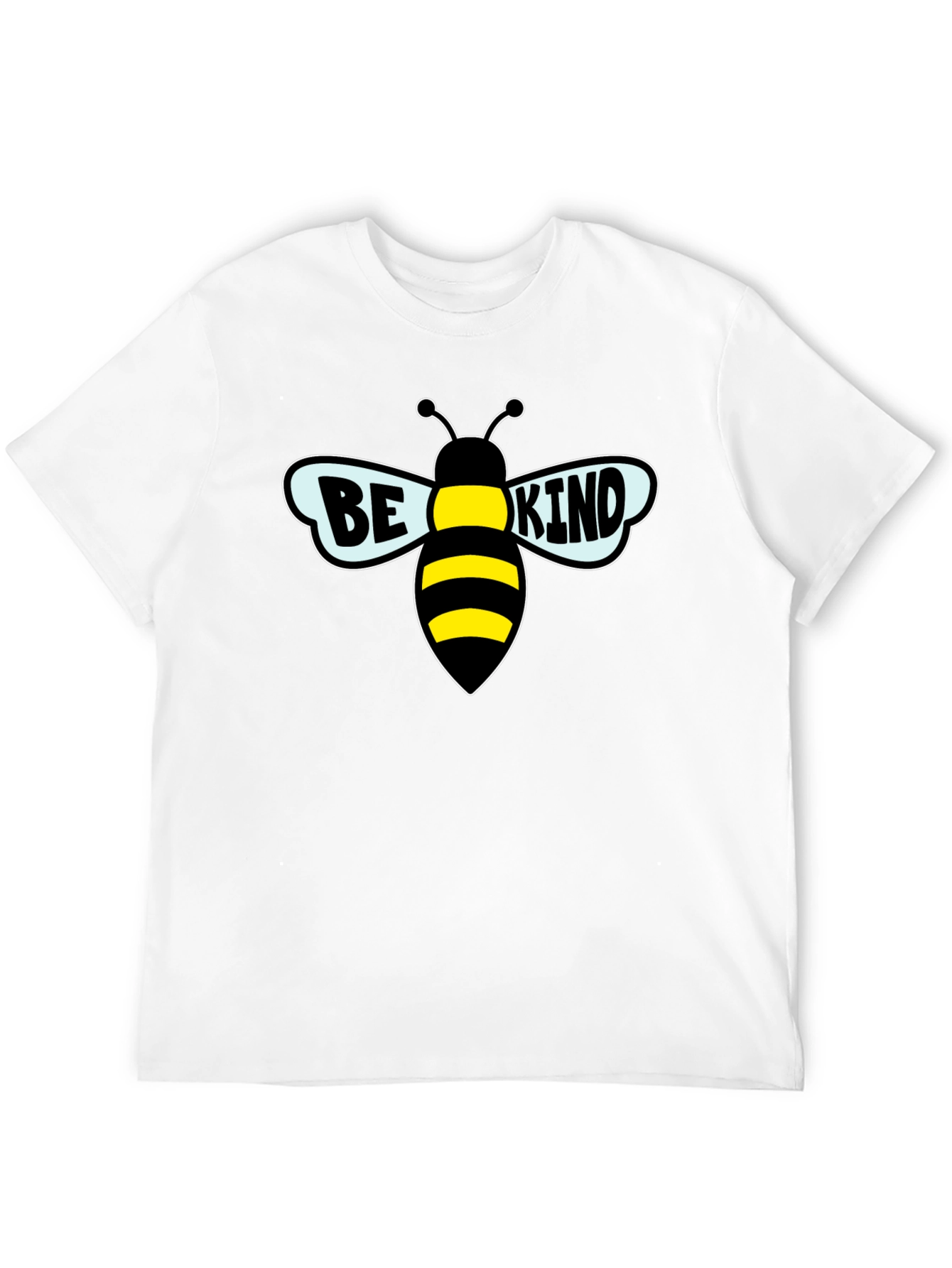 Be Kind Bee Graphic Black T-Shirt