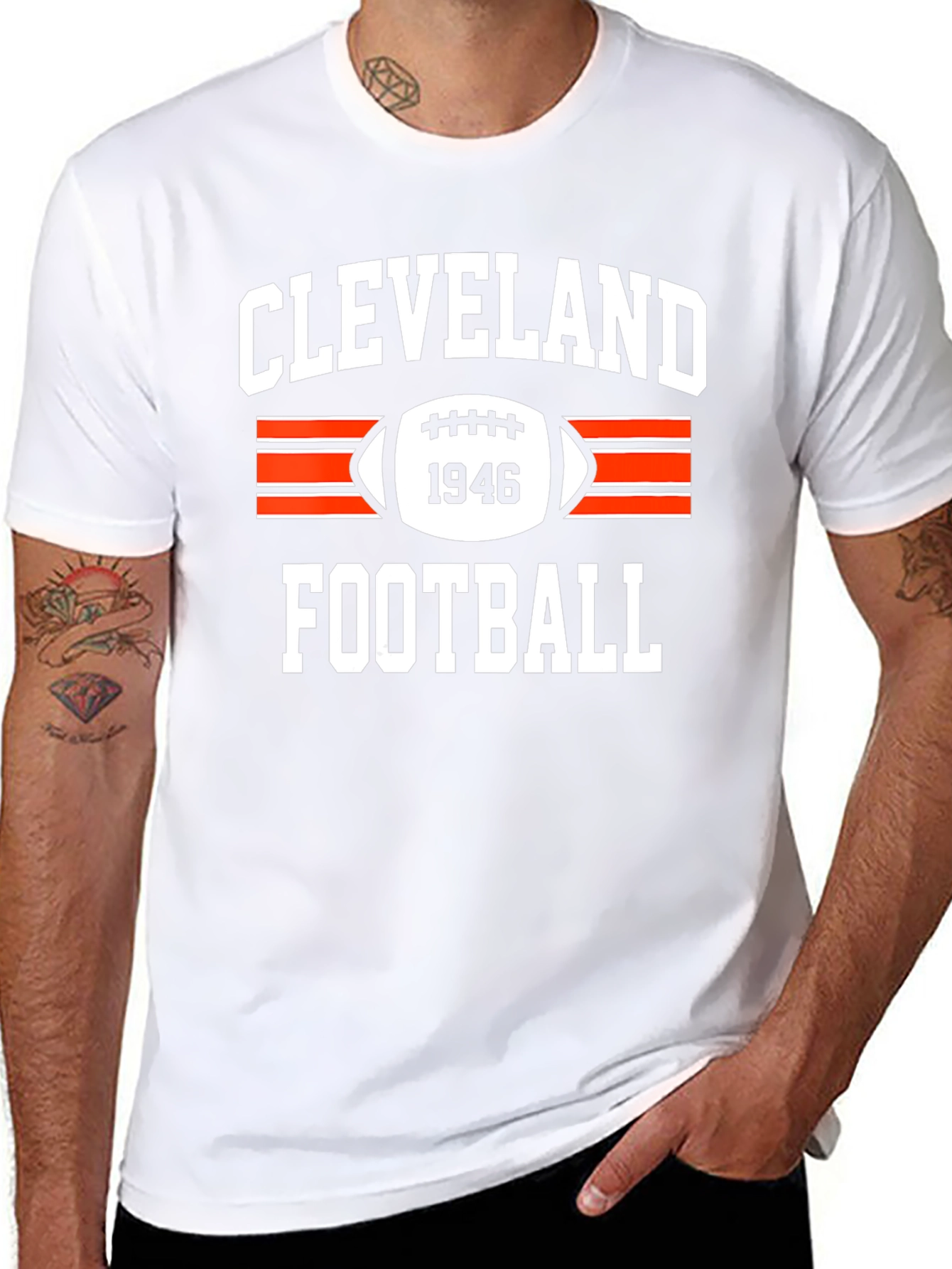 Cleveland Football 1946 Graphic T-Shirt