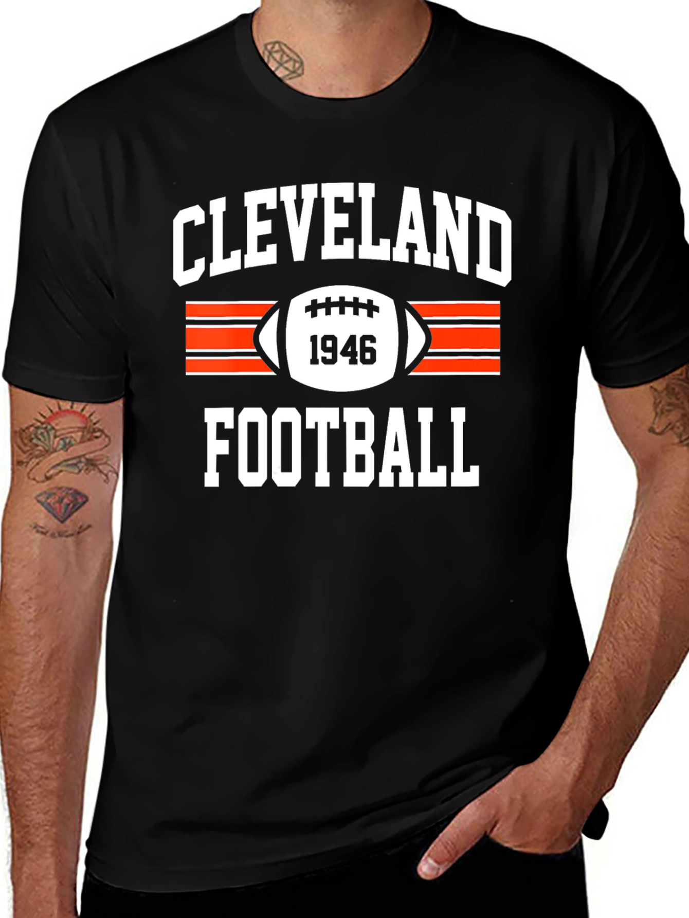 Cleveland Football 1946 Graphic T-Shirt