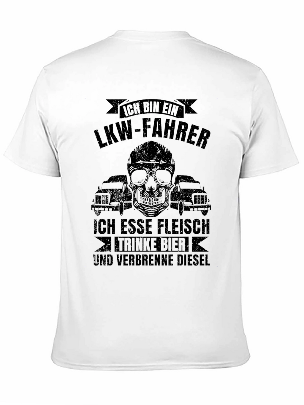 Ich Bin Ein LKW-Fahrer Graphic T-Shirt