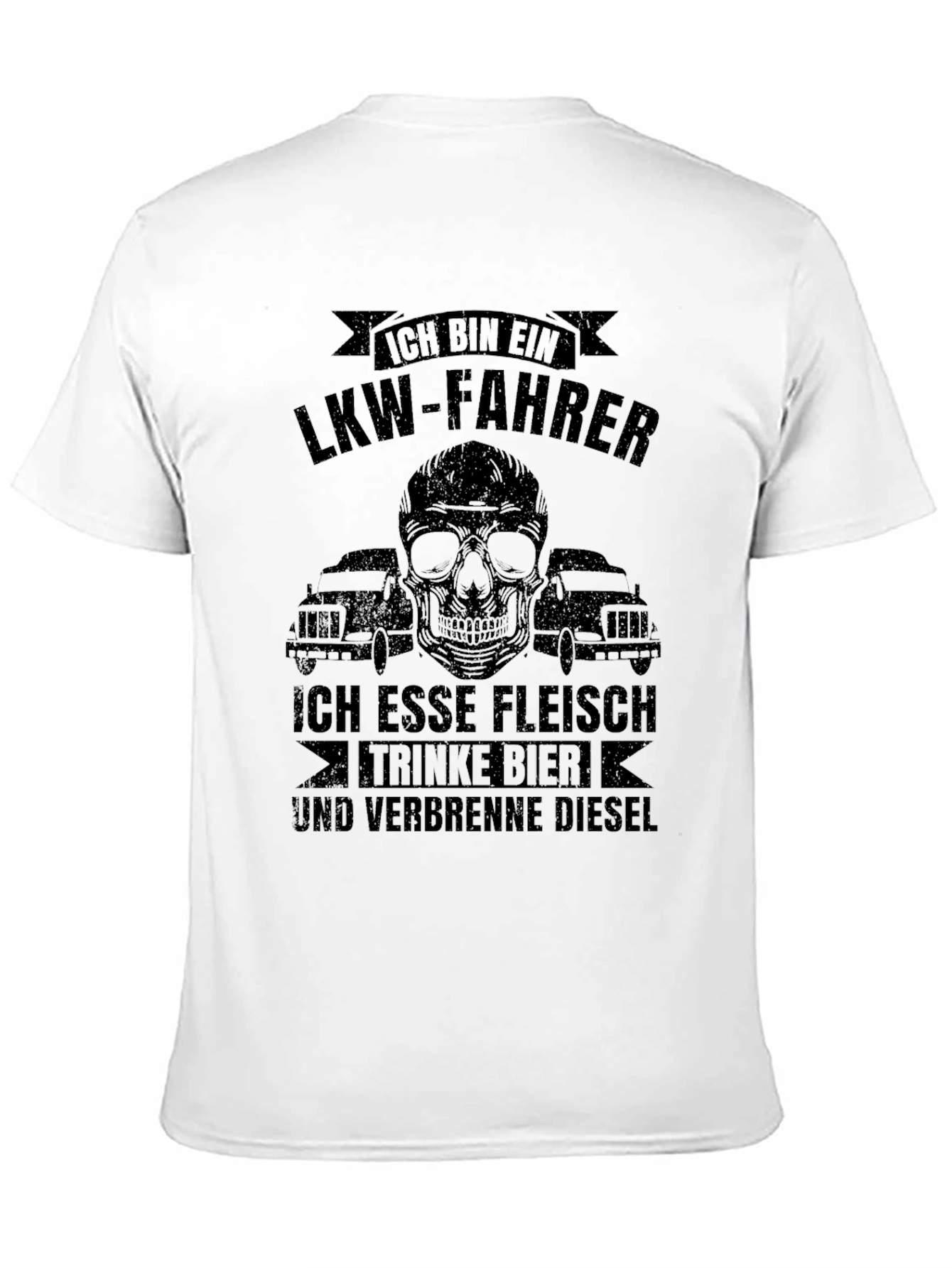 Ich Bin Ein LKW-Fahrer Graphic T-Shirt