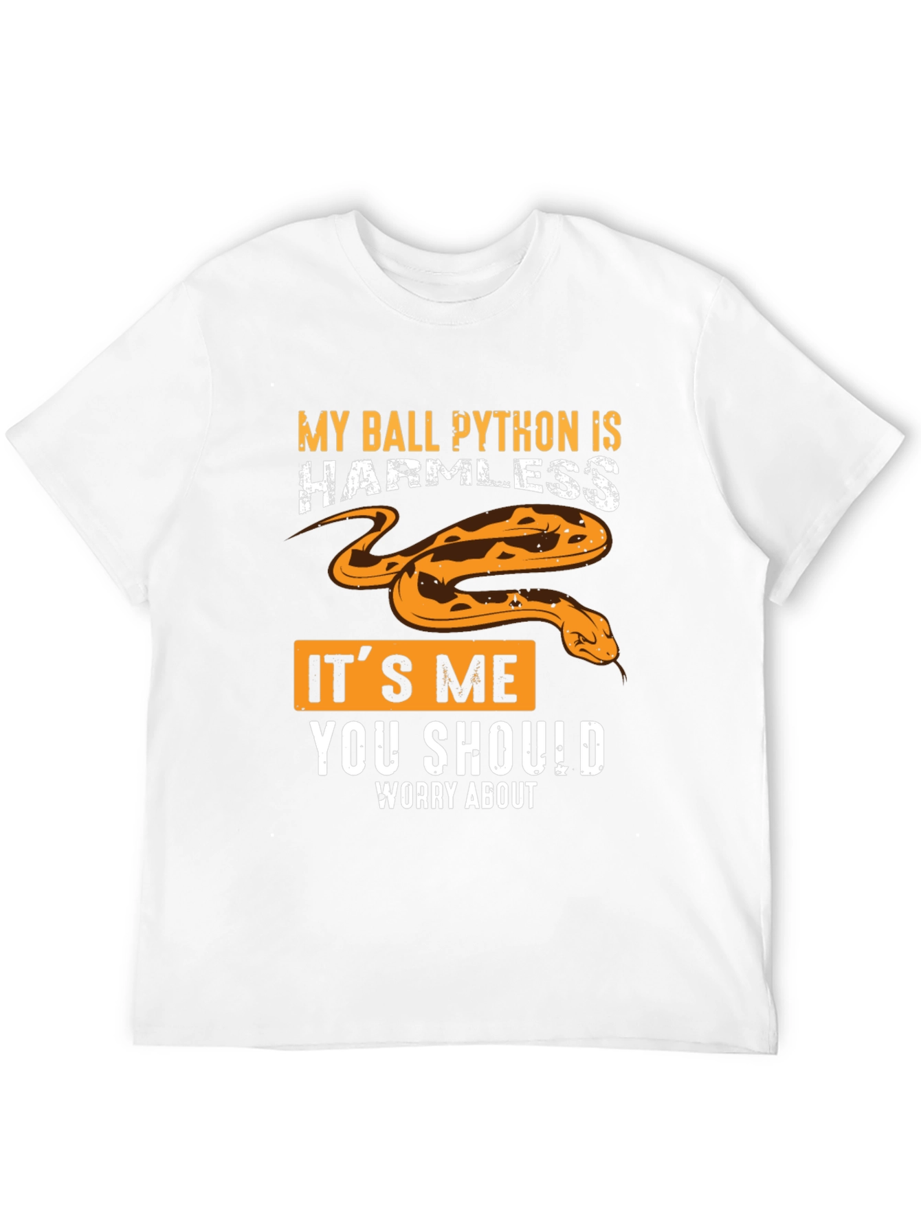 My Ball Python Is Harmless Graphic Tee