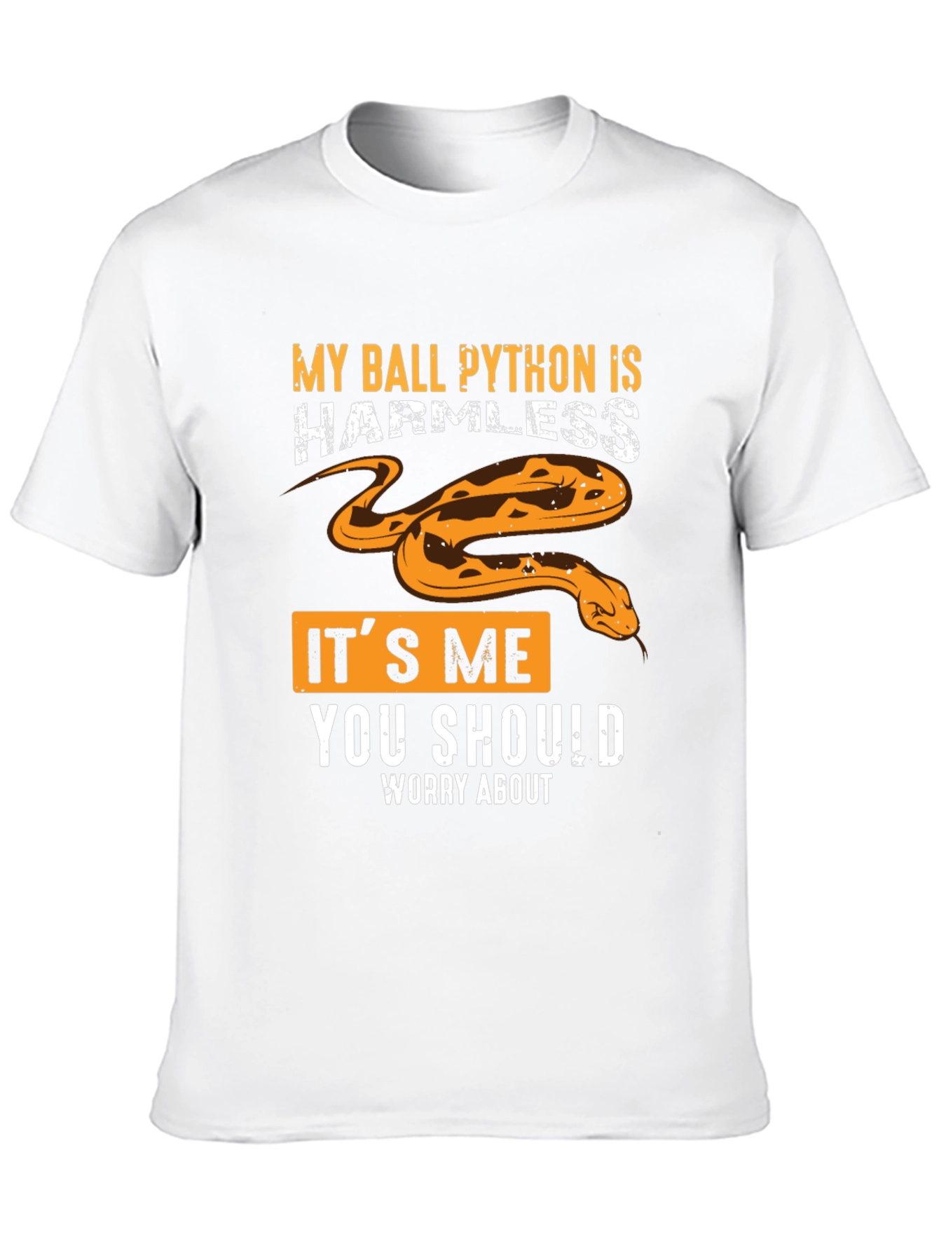 My Ball Python Is Harmless Graphic Tee