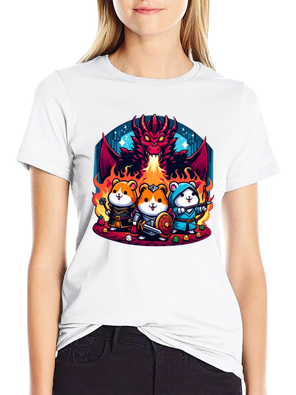 D&D Hamster Adventure T-Shirt