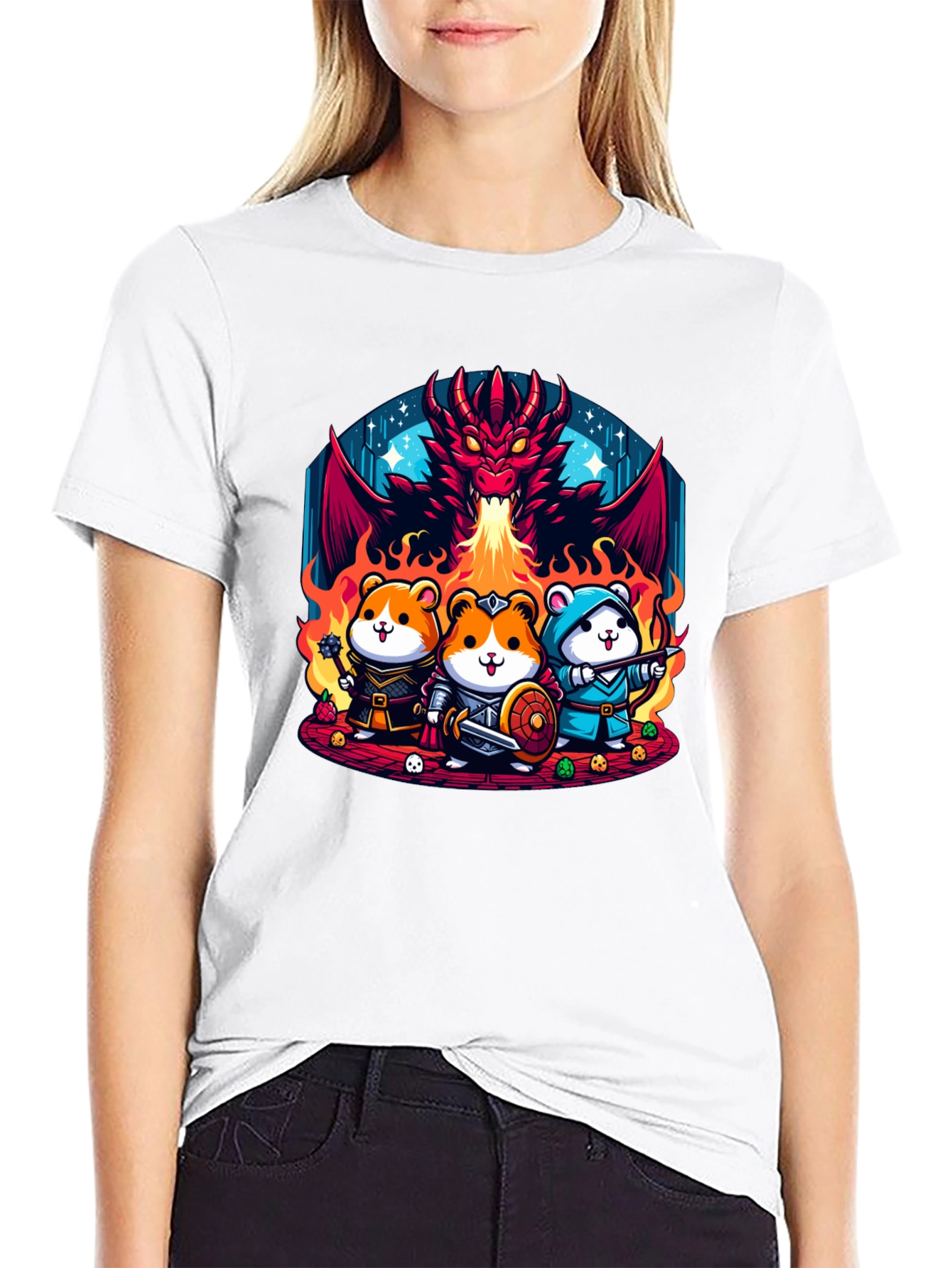 D&D Hamster Adventure T-Shirt