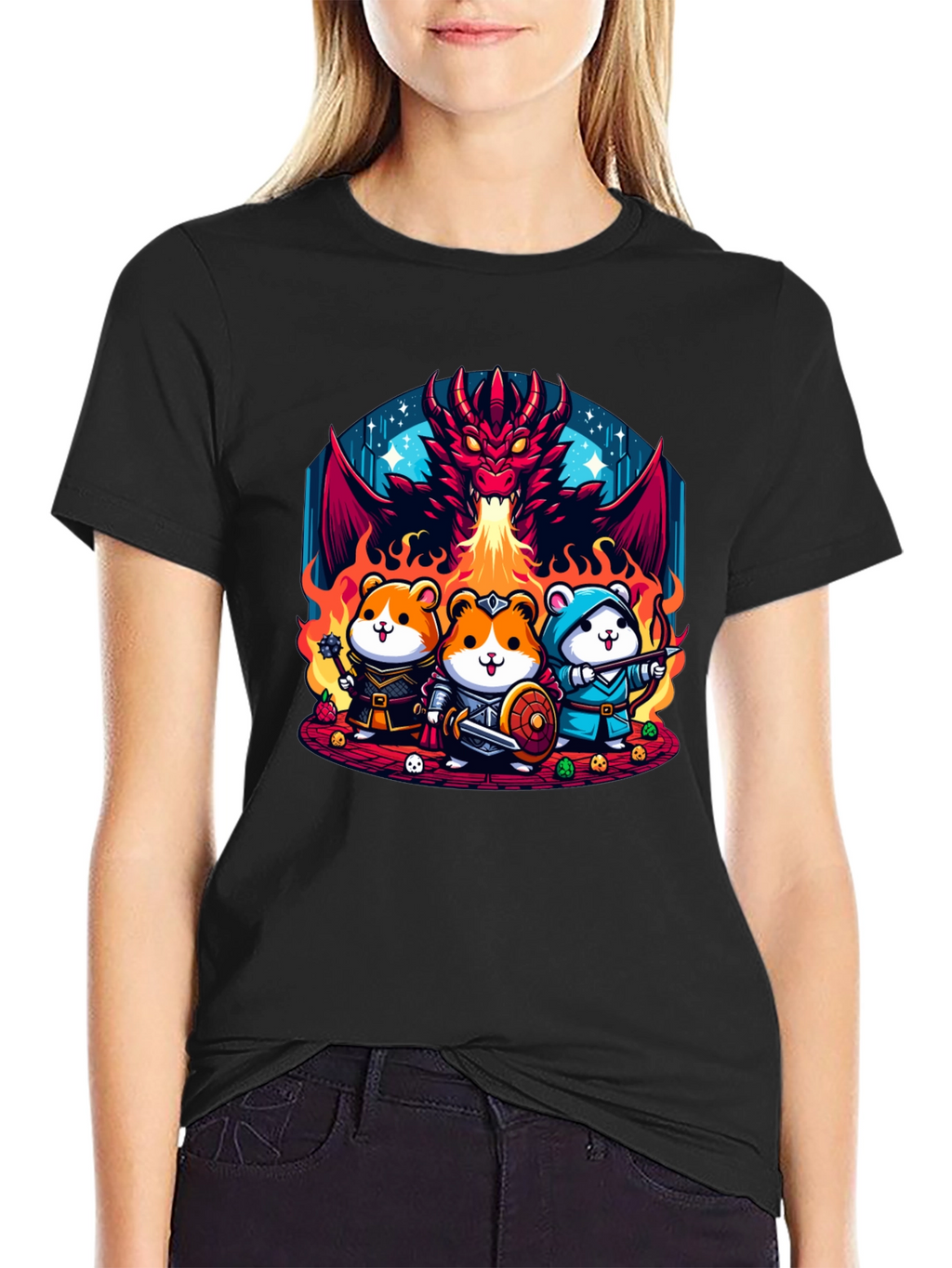 D&D Hamster Adventure T-Shirt