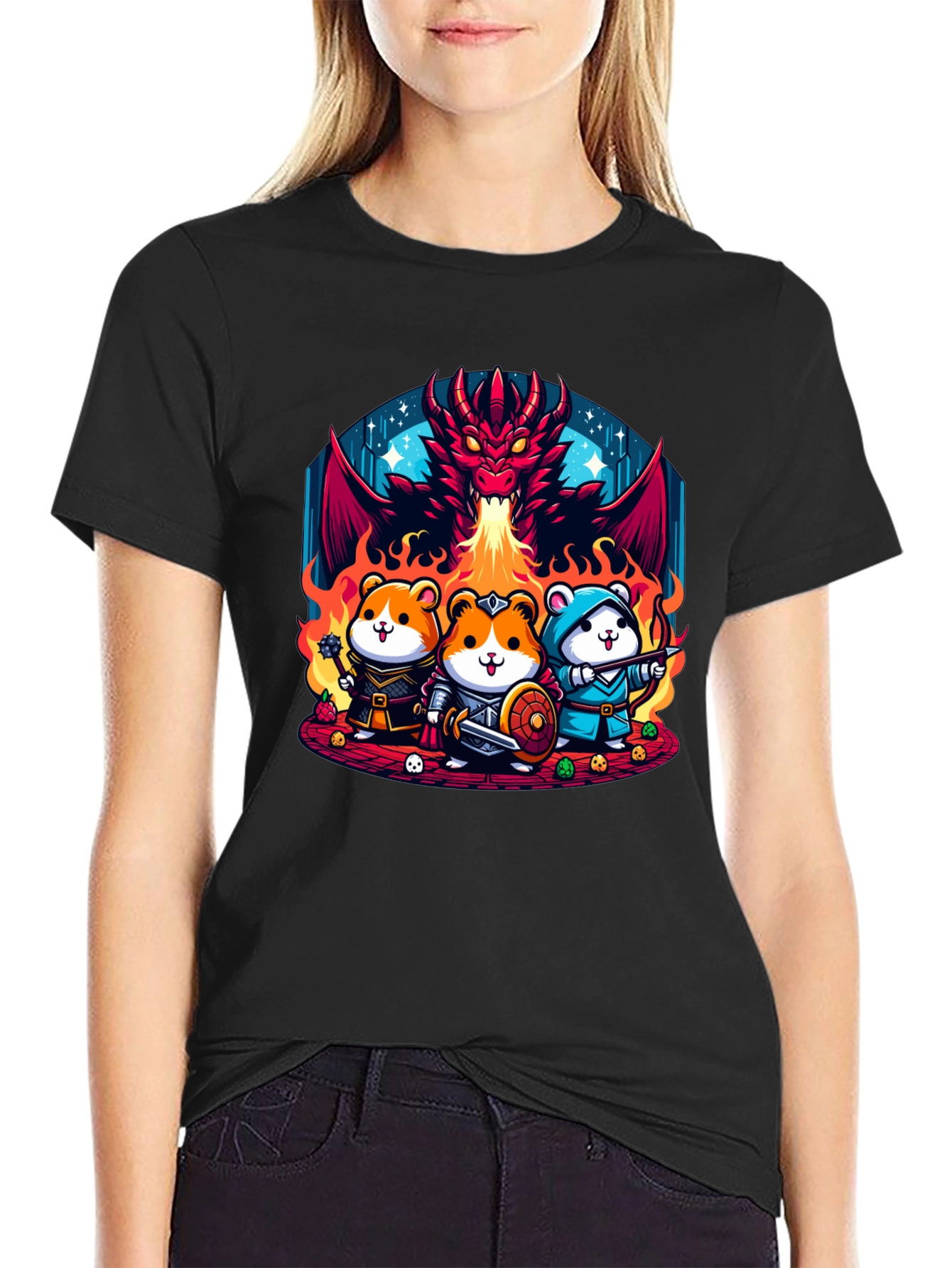 D&D Hamster Adventure T-Shirt
