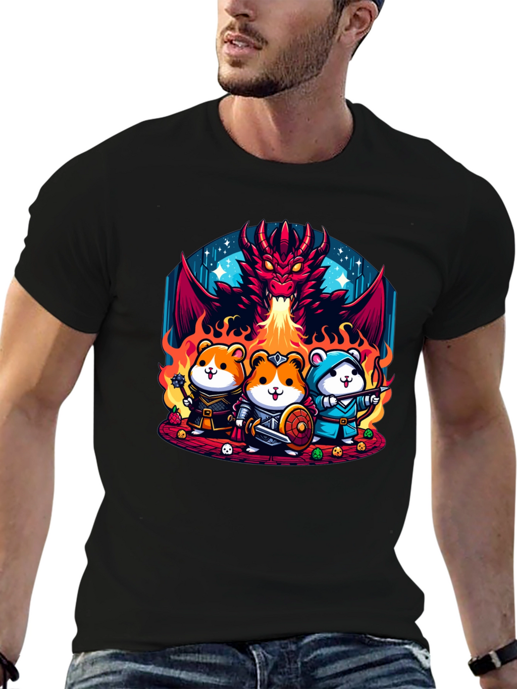 D&D Hamster Adventure T-Shirt