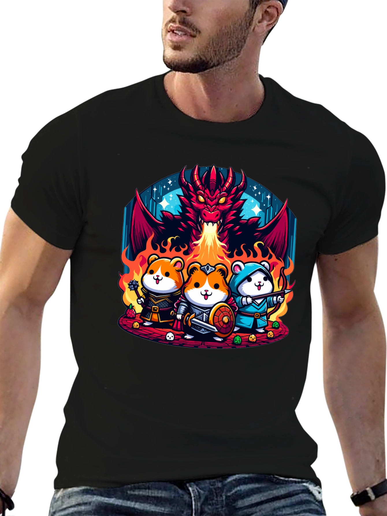 D&D Hamster Adventure T-Shirt