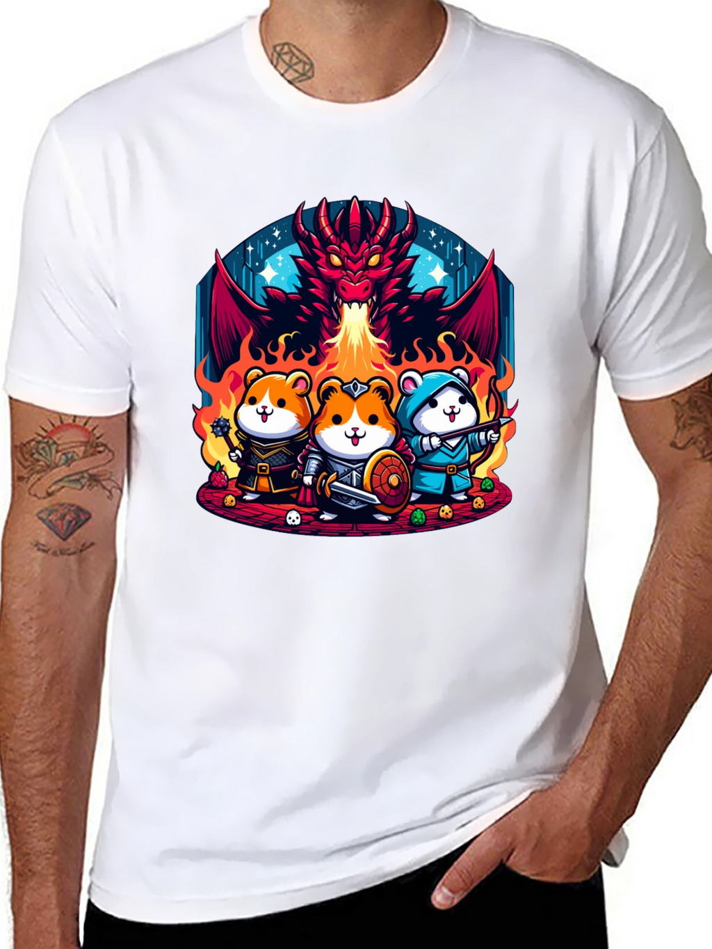 D&D Hamster Adventure T-Shirt