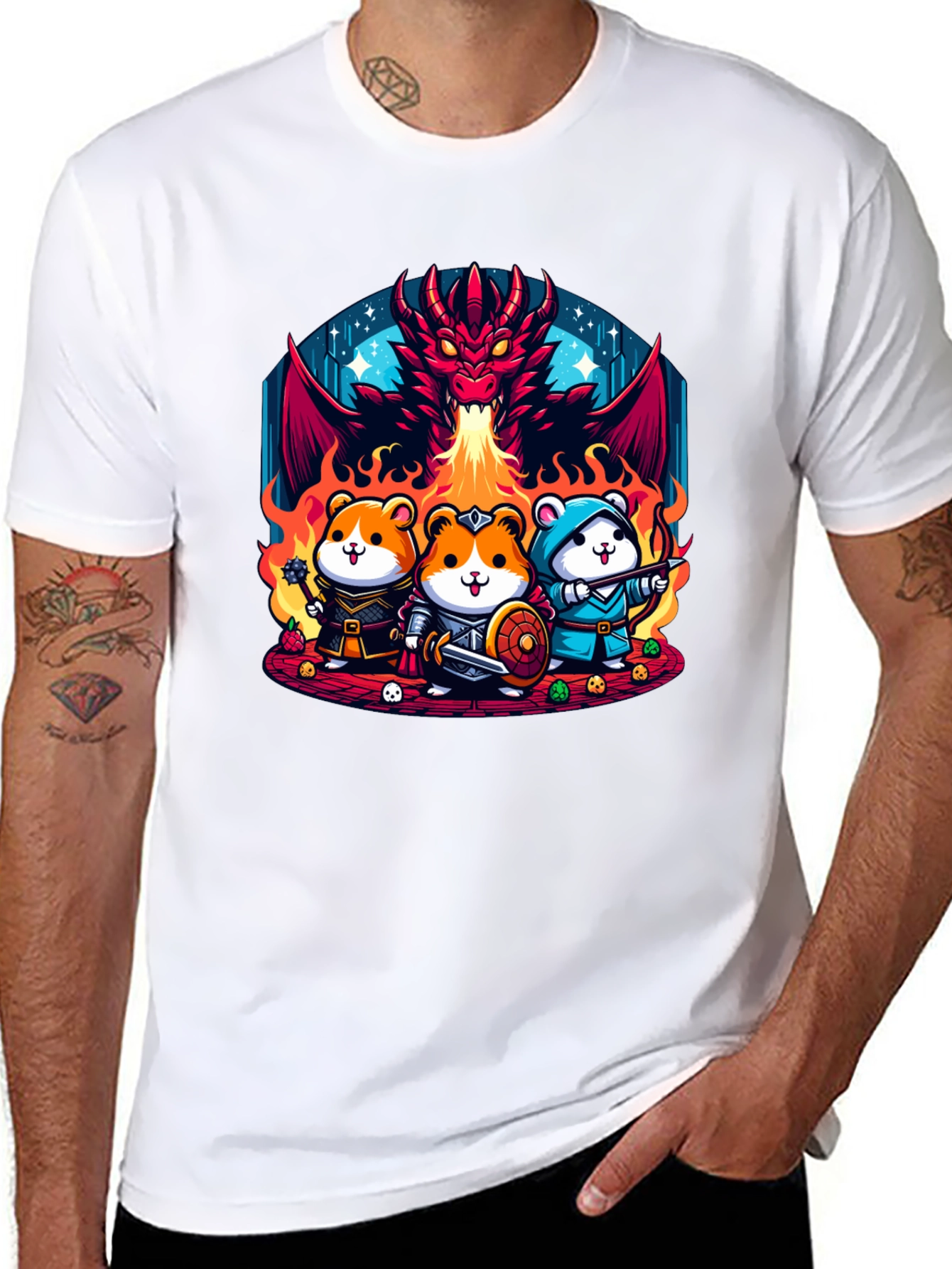 D&D Hamster Adventure T-Shirt