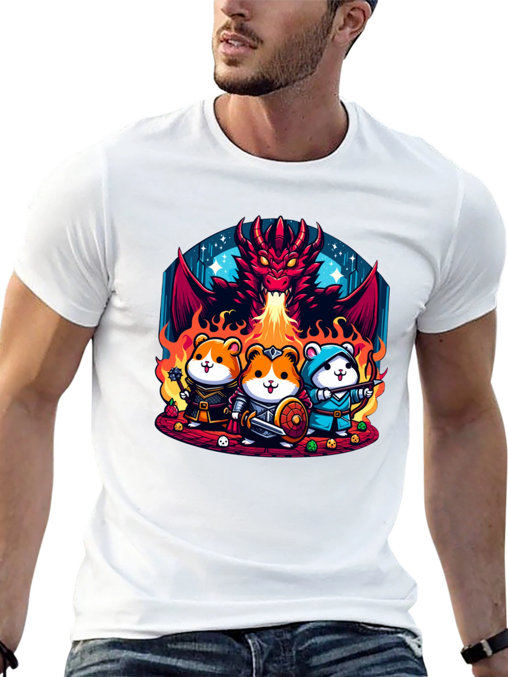 D&D Hamster Adventure T-Shirt