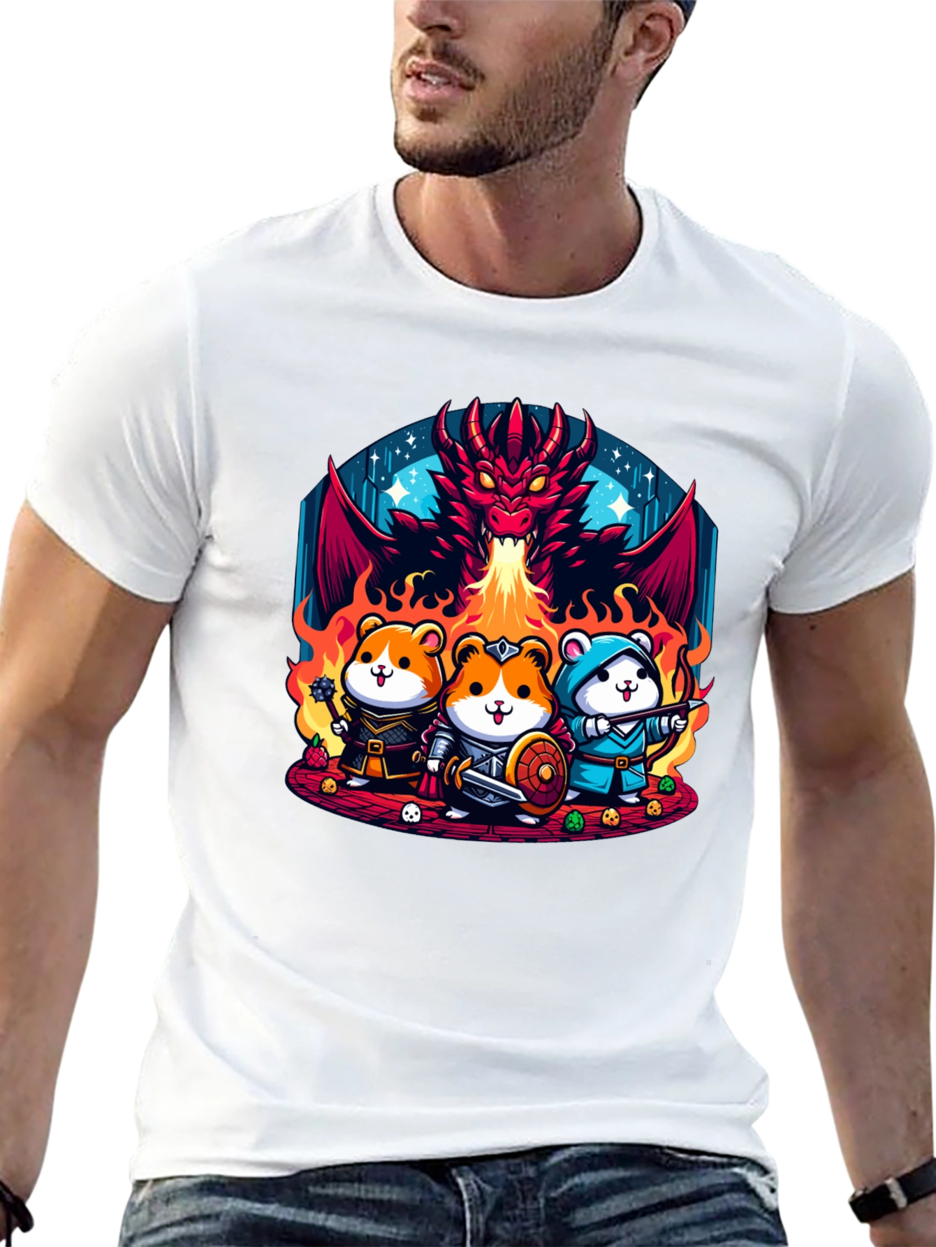 D&D Hamster Adventure T-Shirt