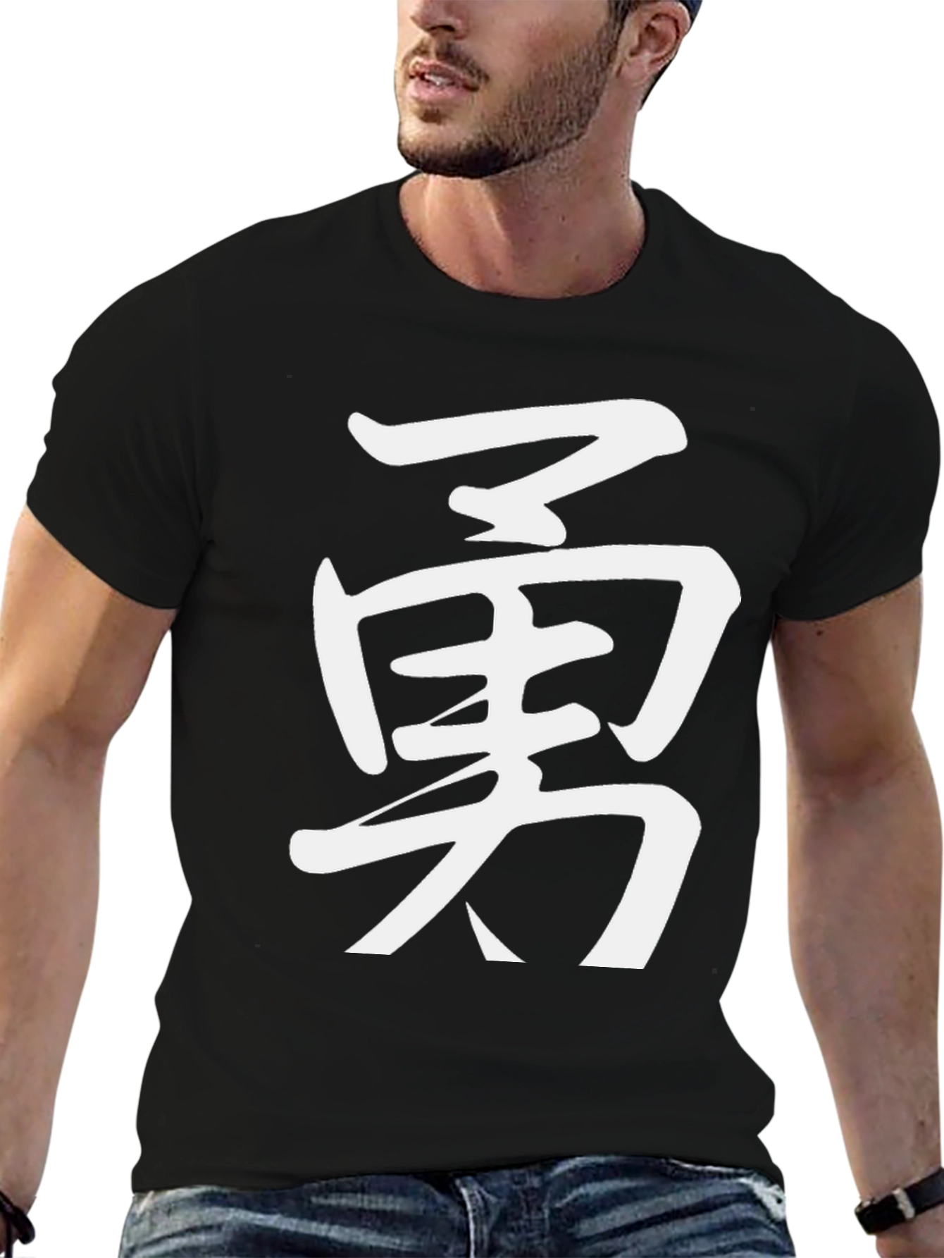 Kanji Graphic T-Shirt - Stylish & Bold Design