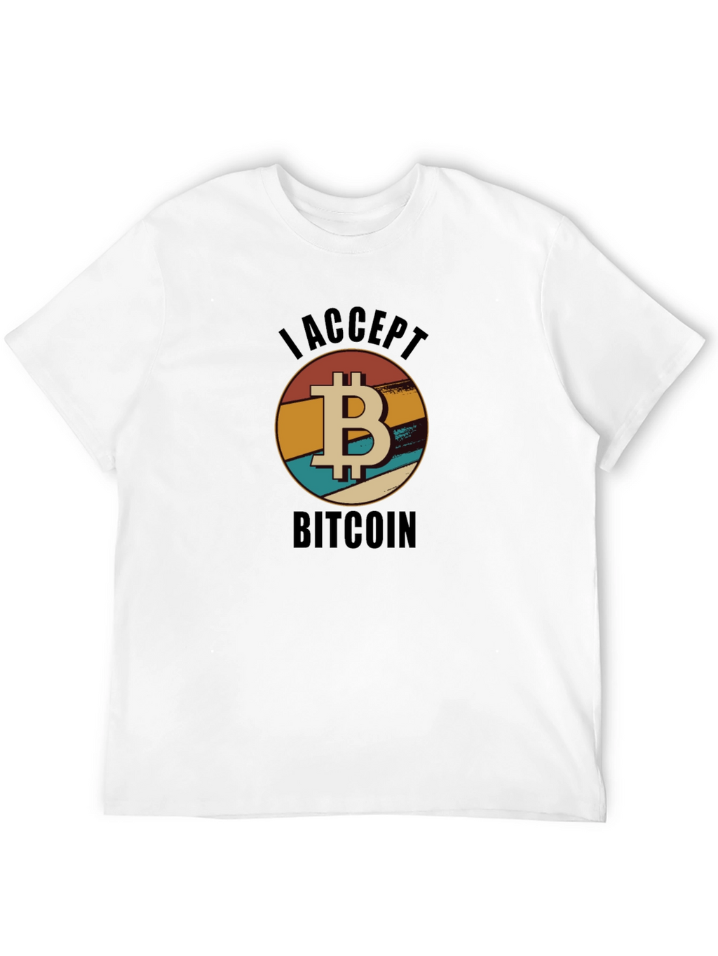 I Accept Bitcoin T-Shirt - Crypto Currency Tee