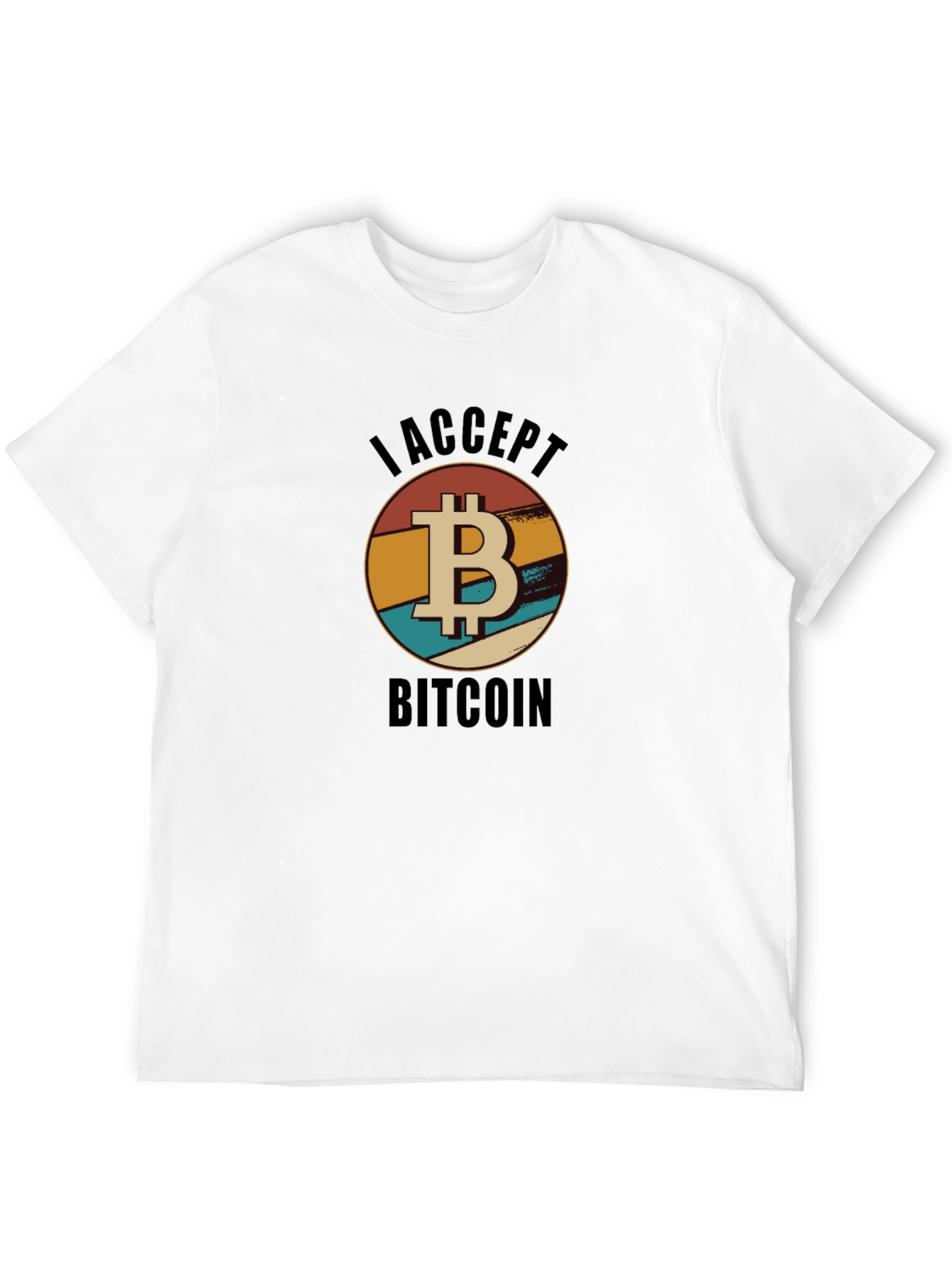 I Accept Bitcoin T-Shirt - Crypto Currency Tee