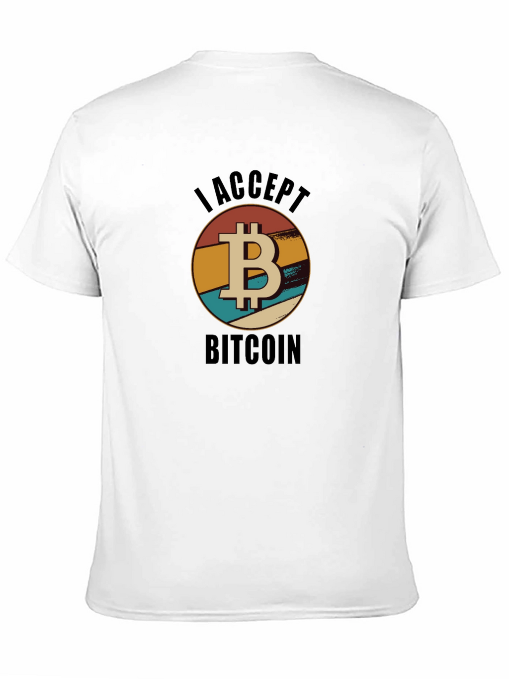 I Accept Bitcoin T-Shirt - Crypto Currency Tee