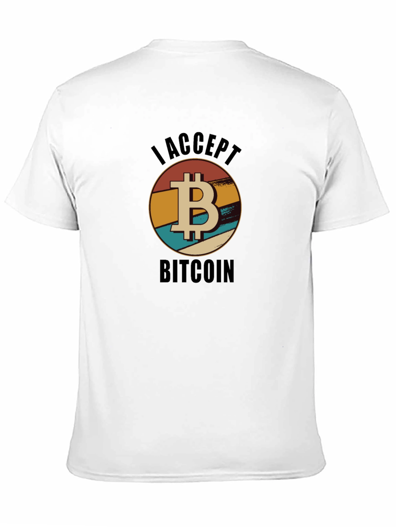 I Accept Bitcoin T-Shirt - Crypto Currency Tee