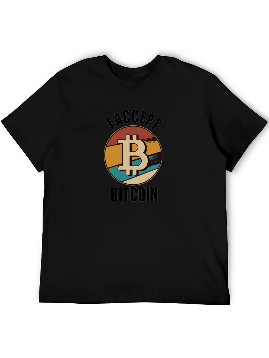 I Accept Bitcoin T-Shirt - Crypto Currency Tee