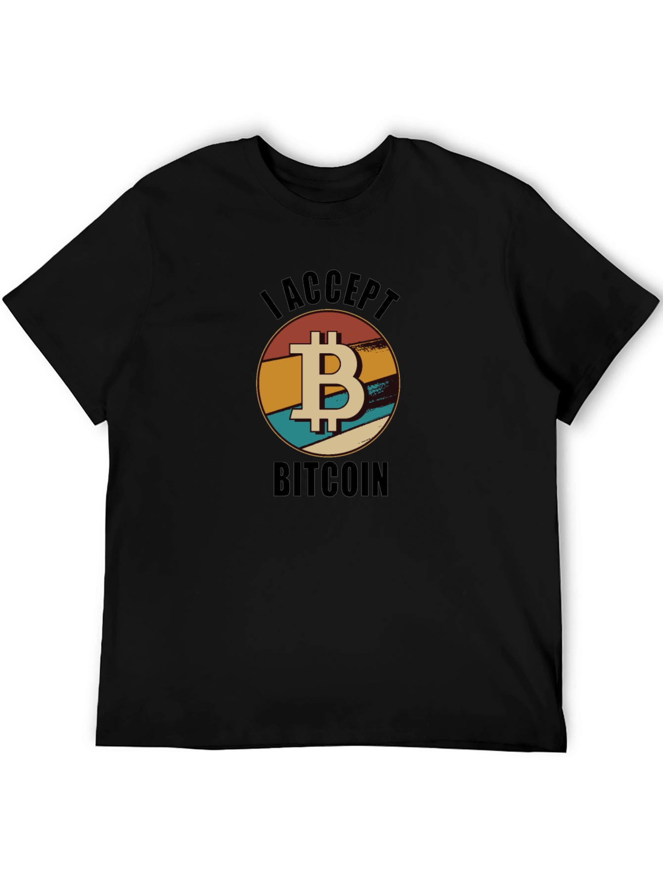 I Accept Bitcoin T-Shirt - Crypto Currency Tee