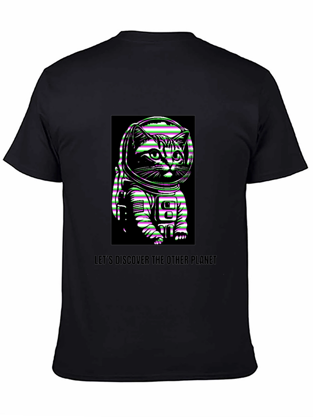 Astronaut Cat Graphic T-Shirt