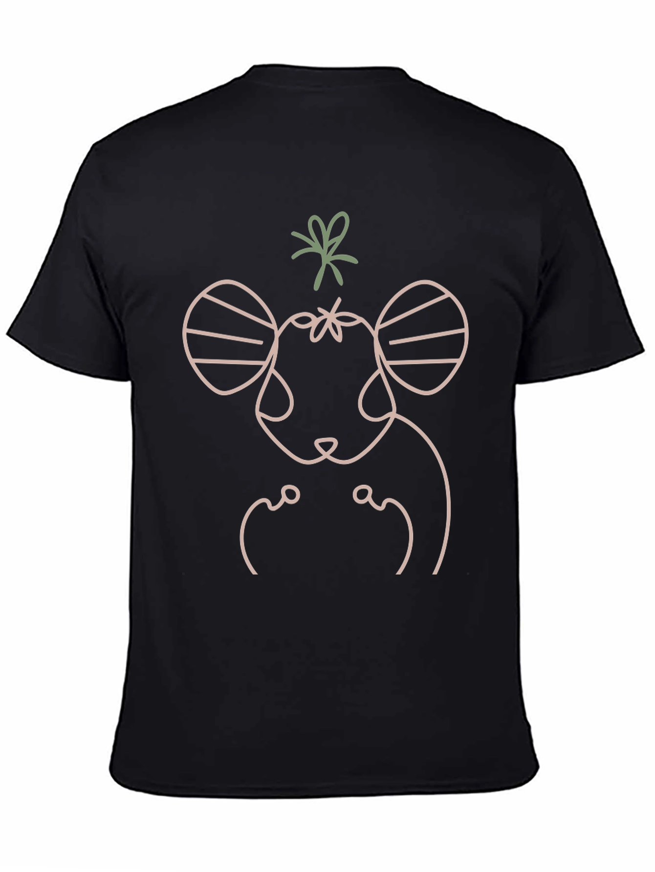 Minimalist Rat Graphic T-Shirt