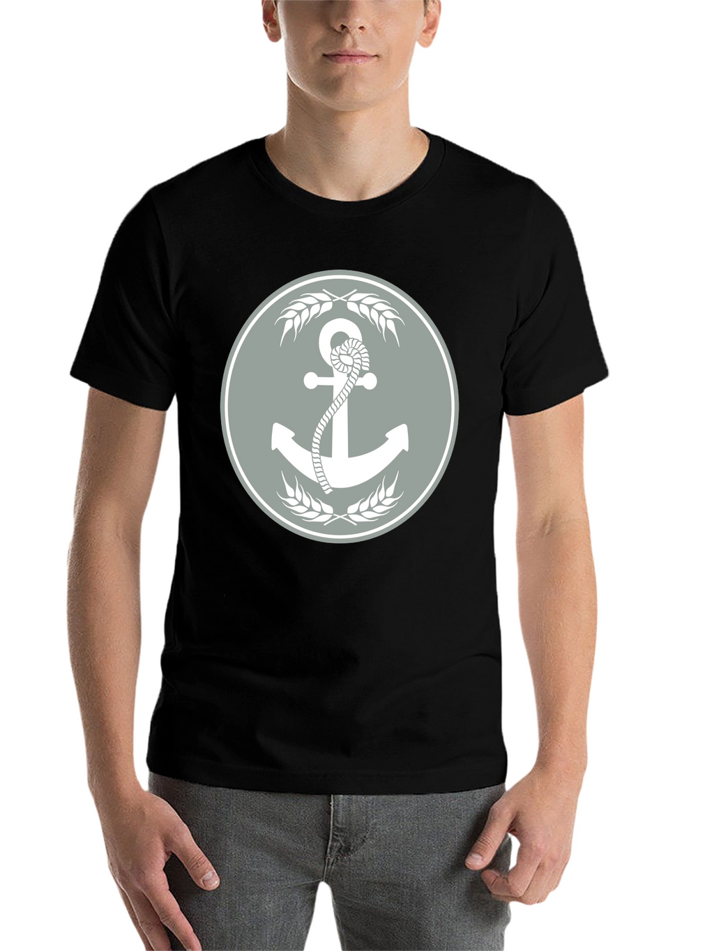 Anchor & Wheat Graphic Tee