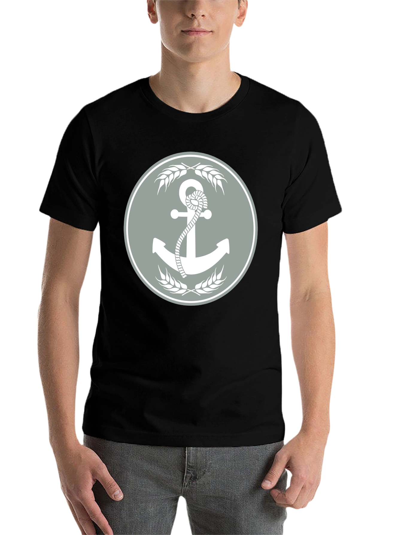 Anchor & Wheat Graphic Tee