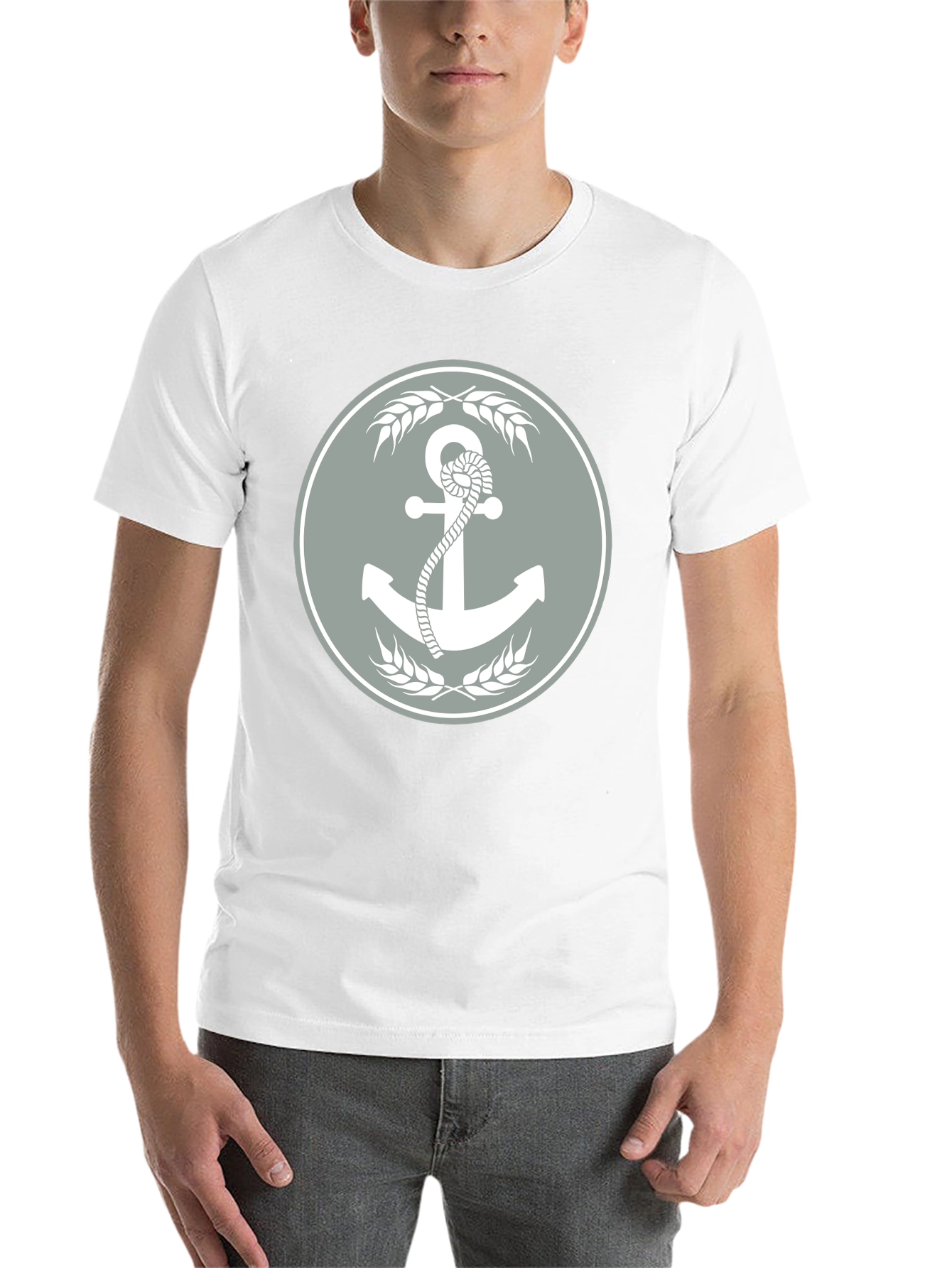 Anchor & Wheat Graphic Tee