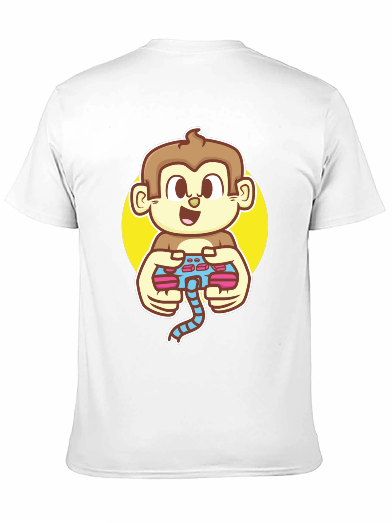 Gamer Monkey Black T-Shirt - Fun Graphic Tee