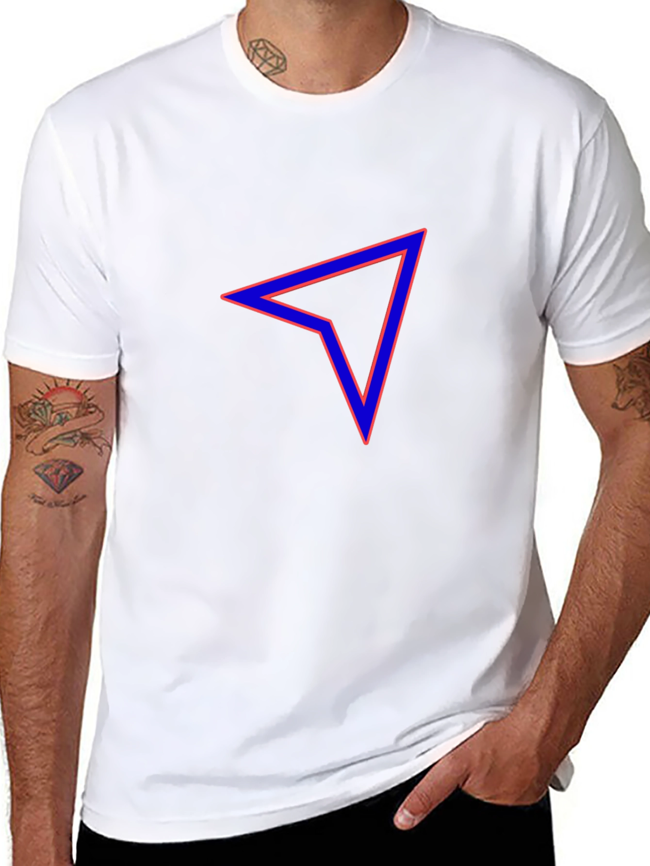 Modern Geometric T-Shirt - Casual Style