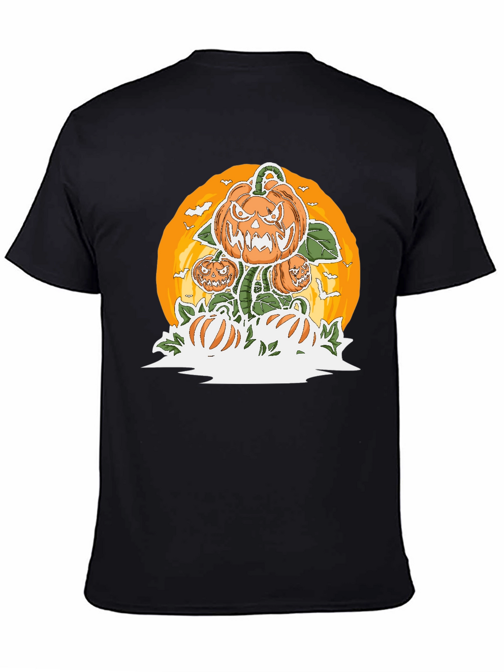 Spooky Pumpkin Patch Halloween T-Shirt