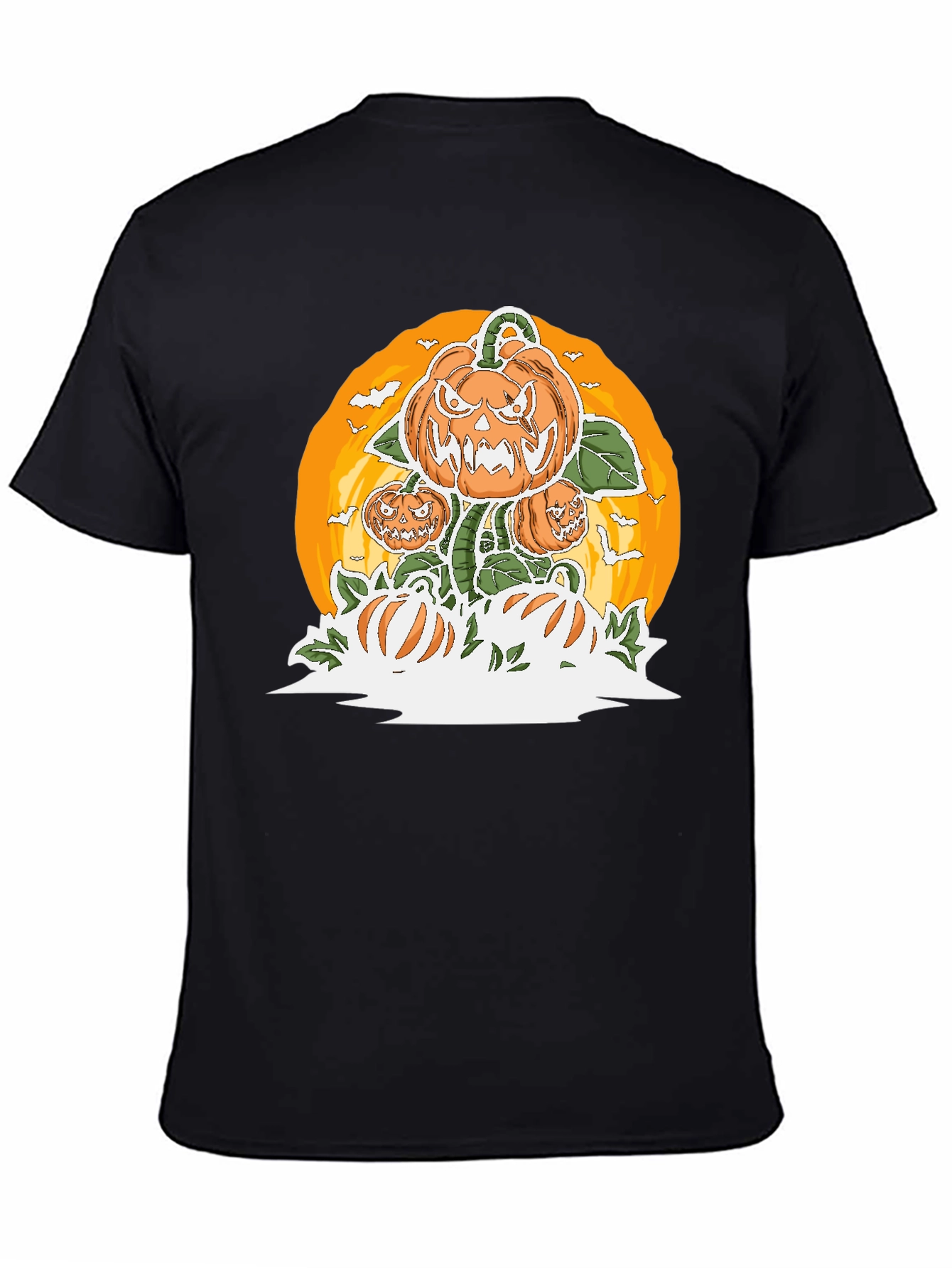Spooky Pumpkin Patch Halloween T-Shirt