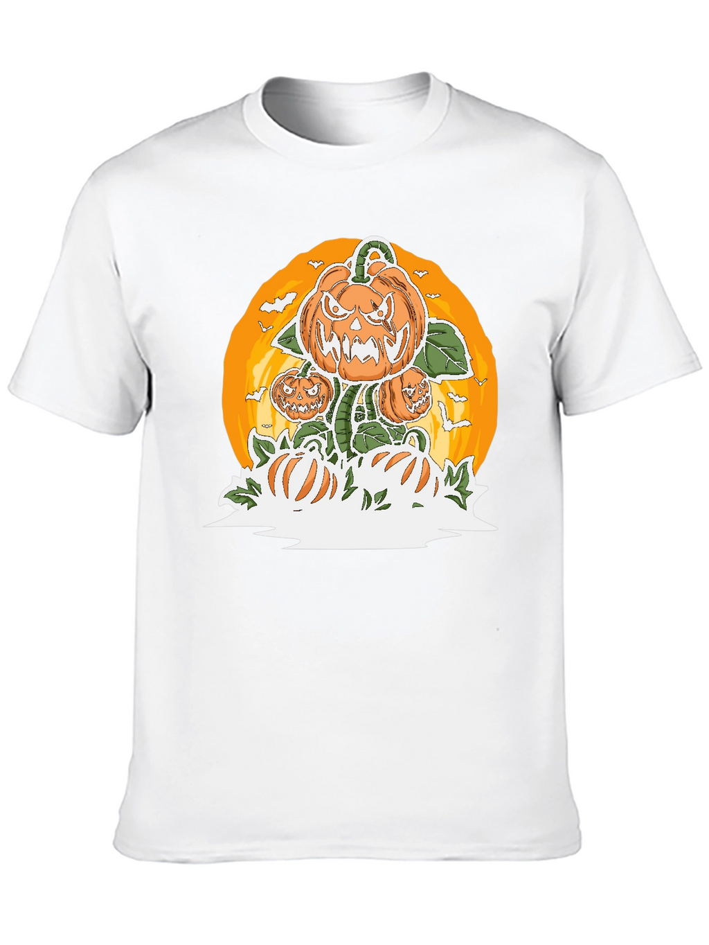 Spooky Pumpkin Patch Halloween T-Shirt