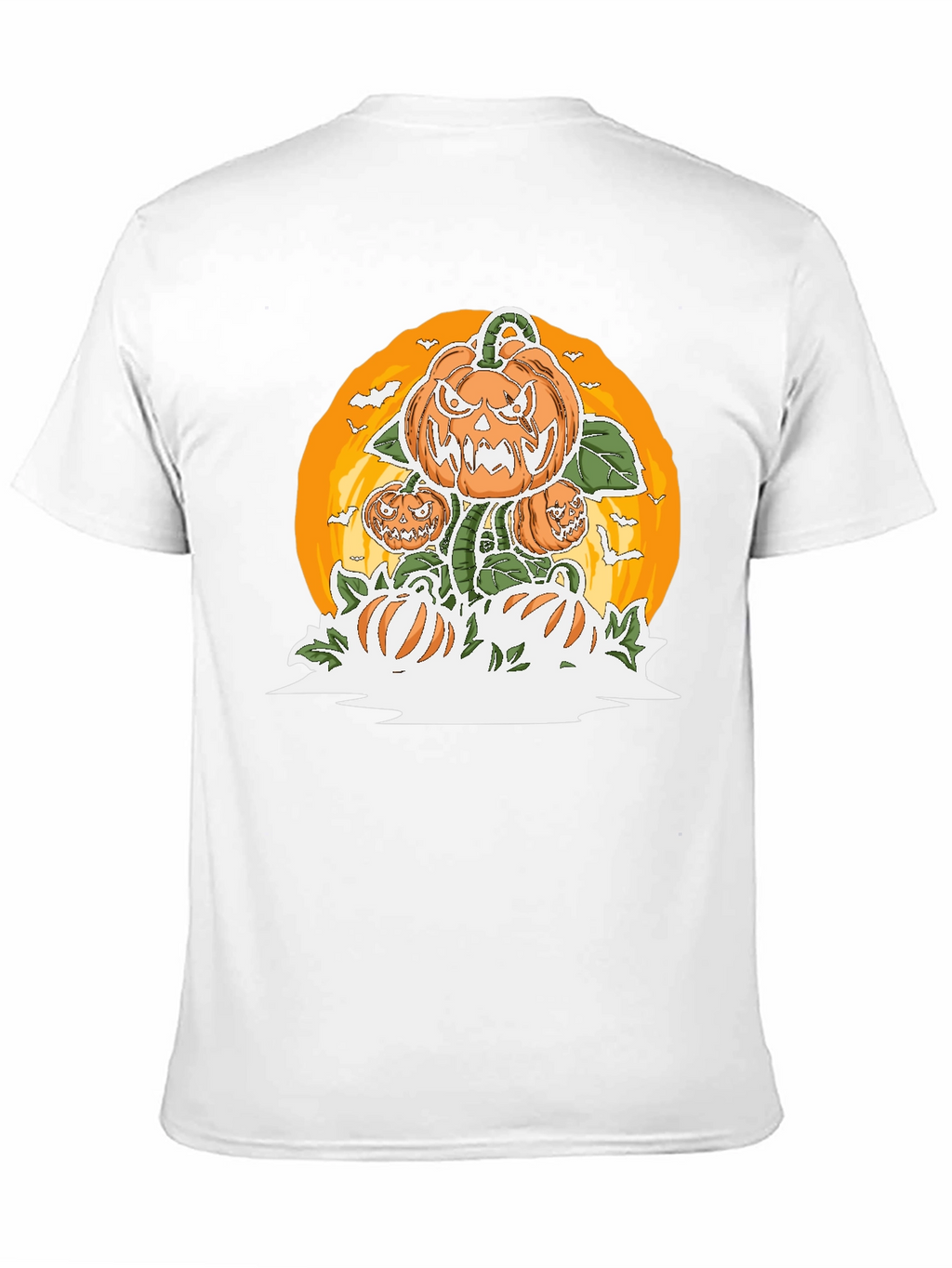 Spooky Pumpkin Patch Halloween T-Shirt