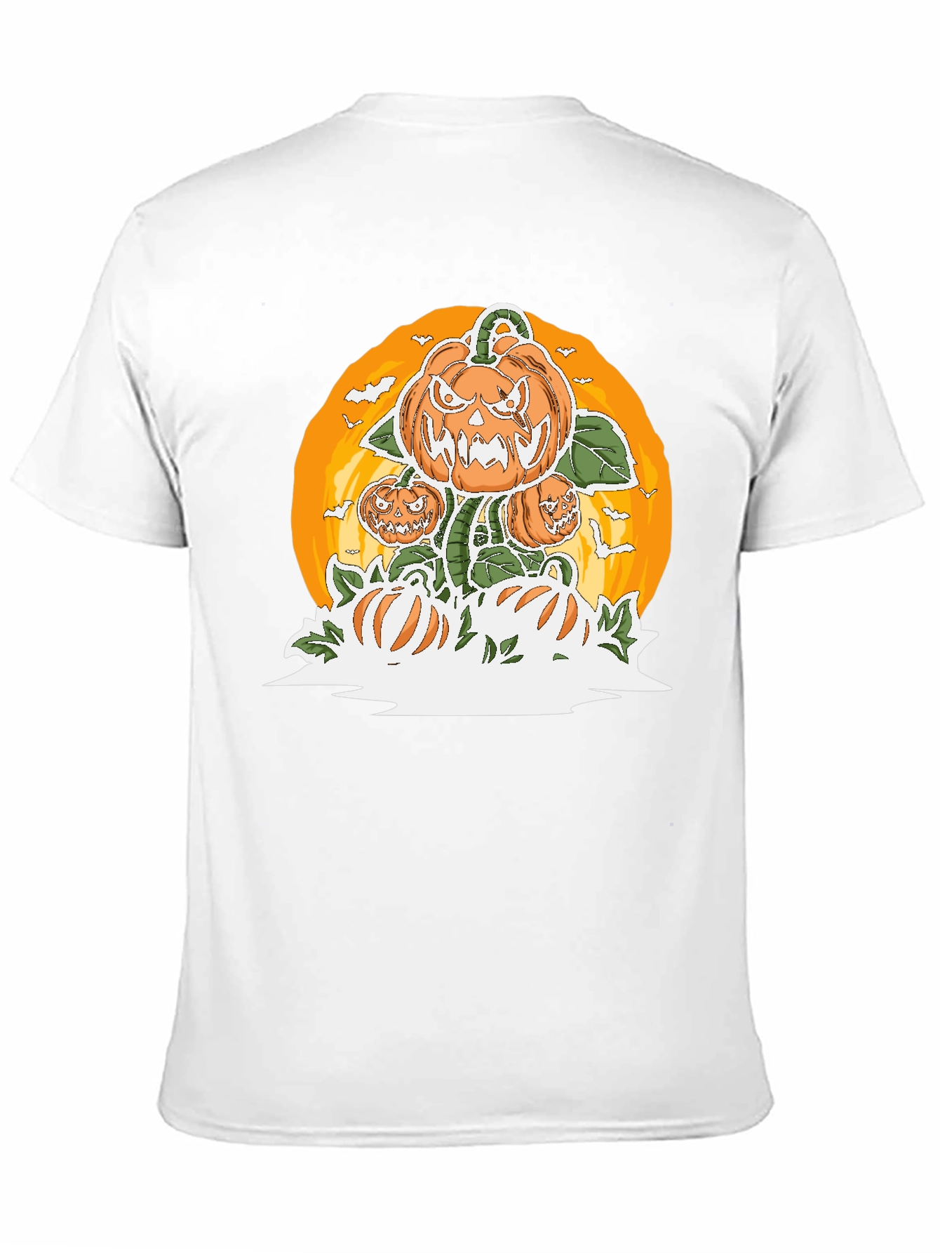 Spooky Pumpkin Patch Halloween T-Shirt