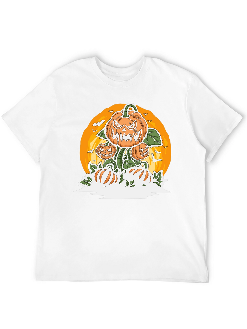 Spooky Pumpkin Patch Halloween T-Shirt