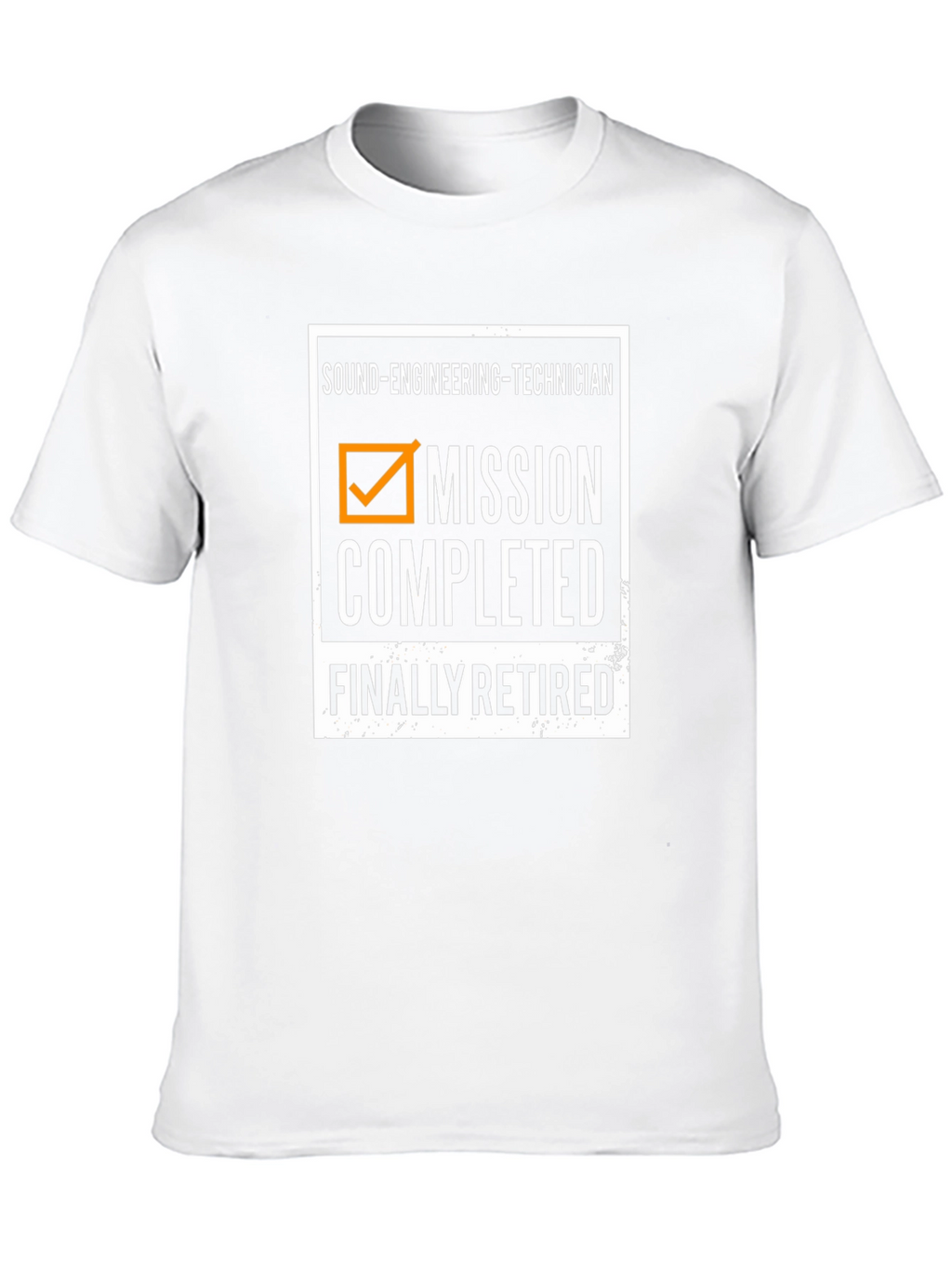 Sound Engineer Retired Mission Completed T-Shirt