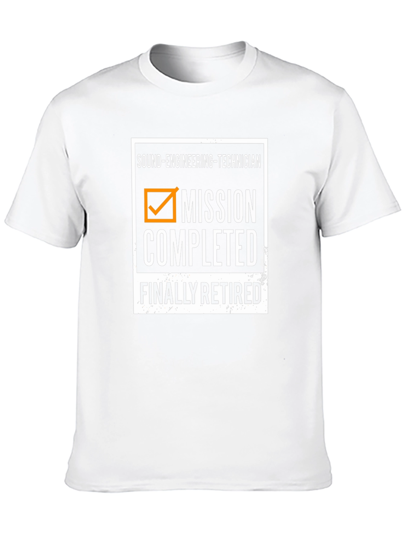 Sound Engineer Retired Mission Completed T-Shirt