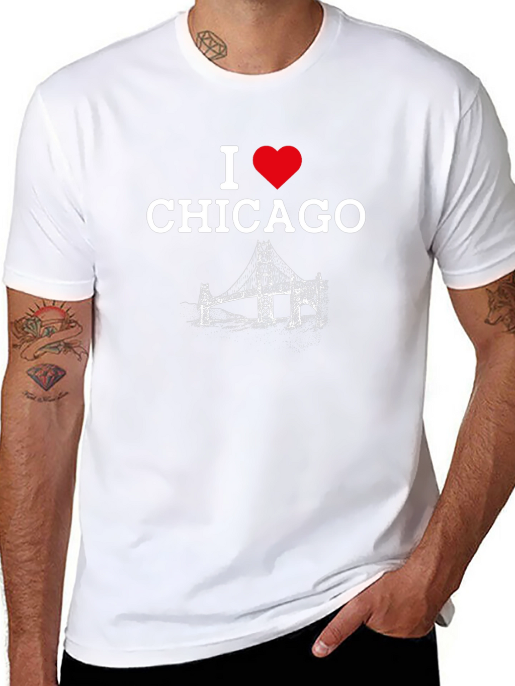 I Love Chicago T-Shirt - City Pride