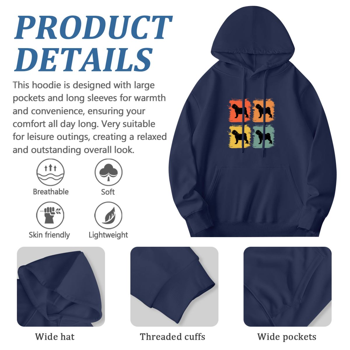 Limited Edition Art Hoodie - Designer Graphic Sweatshirt #0523