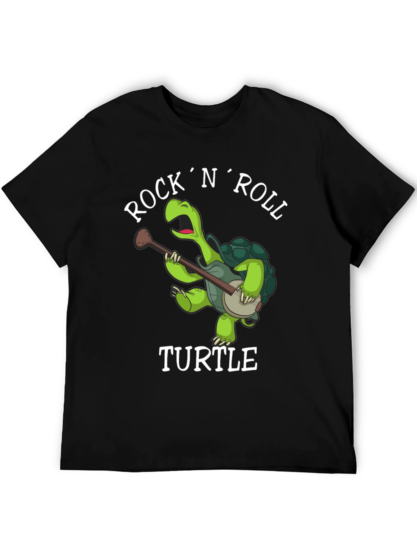 Rock N Roll Turtle T-Shirt